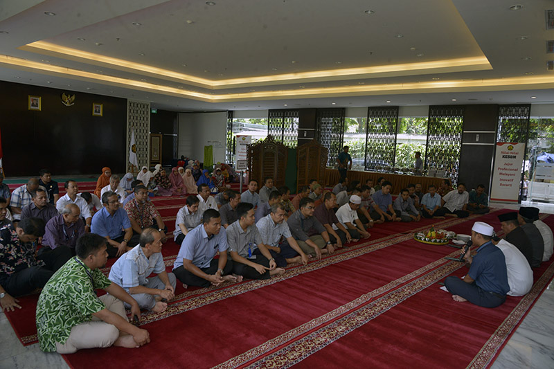 HUT PE Ke-71, Sekretariat Jenderal KESDM Laksanakan Dzikir Dan Doa Bersama